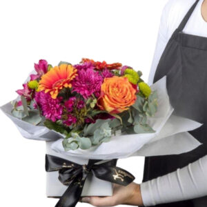 Orange Gerbera Daisies, Orange Roses,