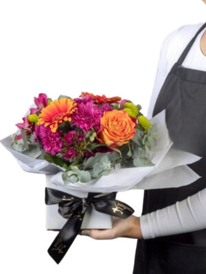 Orange Gerbera Daisies, Orange Roses,