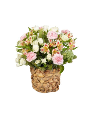 Soft Blossom Basket