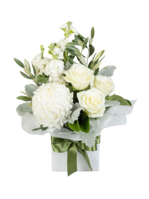 White Rose Gift Box