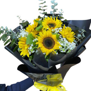 Golden Sunflower Bouquet