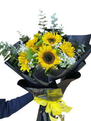 Golden Sunflower Bouquet