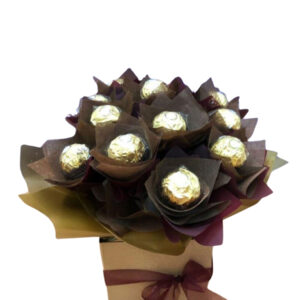 Golden Delight Chocolate Bouquet