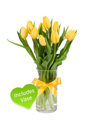 Golden Glow Vase Arrangement