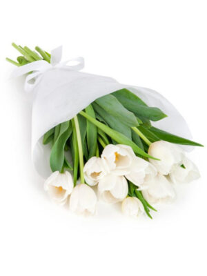 Serenity White Basket