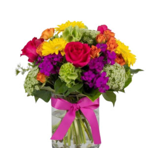 Vibrant Bliss Vase Arrangement