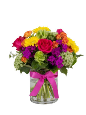 Vibrant Bliss Vase Arrangement