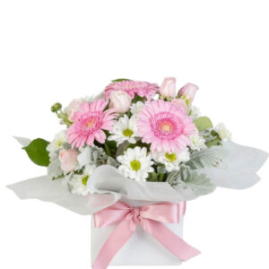 Pink Delight Box Arrangement
