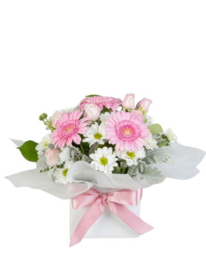 Pink Delight Box Arrangement
